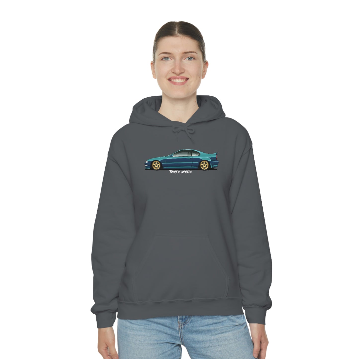 4G Prelude_Green_Gold 5 Spokes_Dark Hoodie