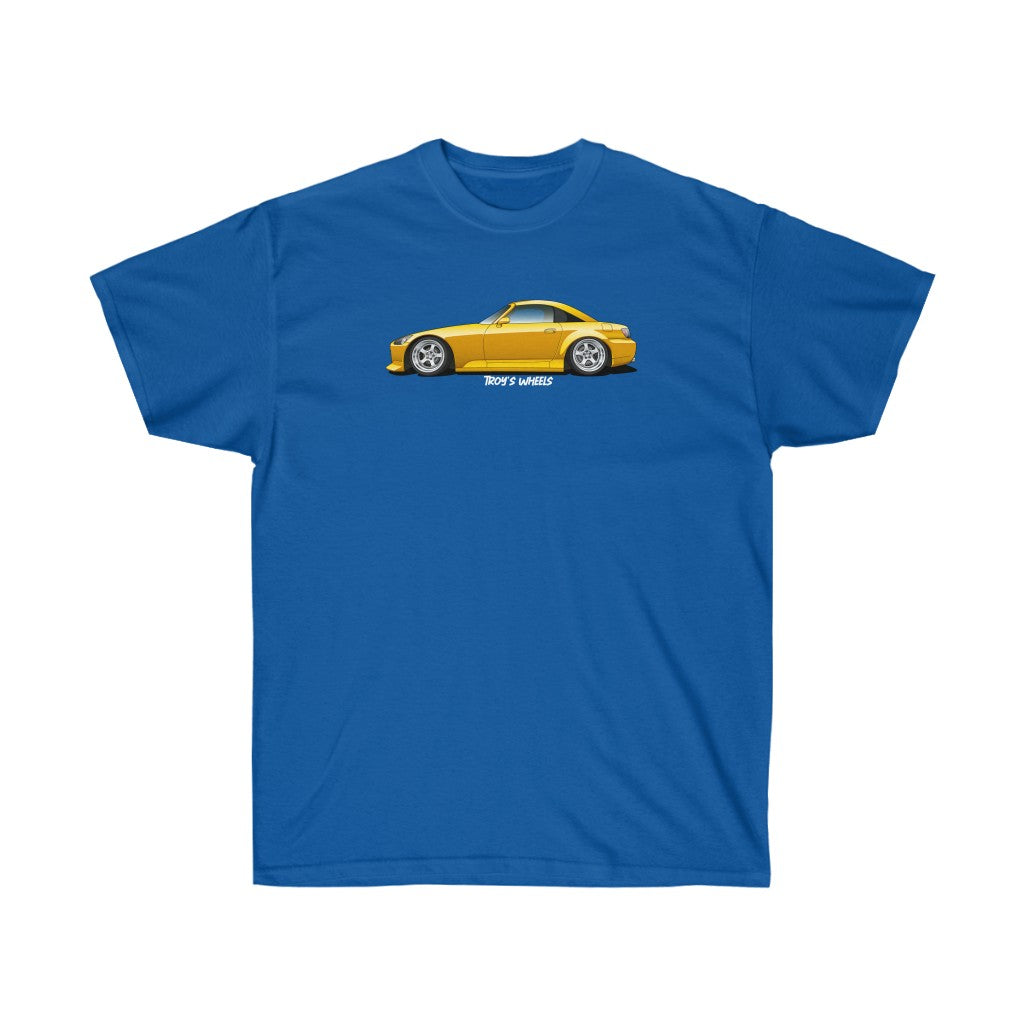 S2000_Yellow_Silver 5 Spokes_Dark Tee