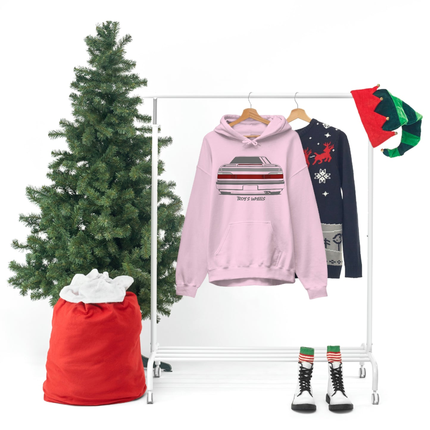 3G Prelude_Rear_Grey_Hoodie