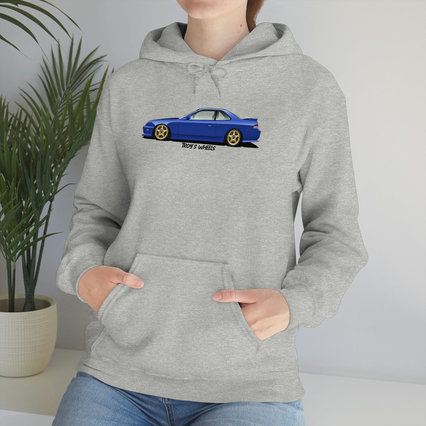 5G Prelude_Blue_Gold 5 Spokes_Light Hoodie