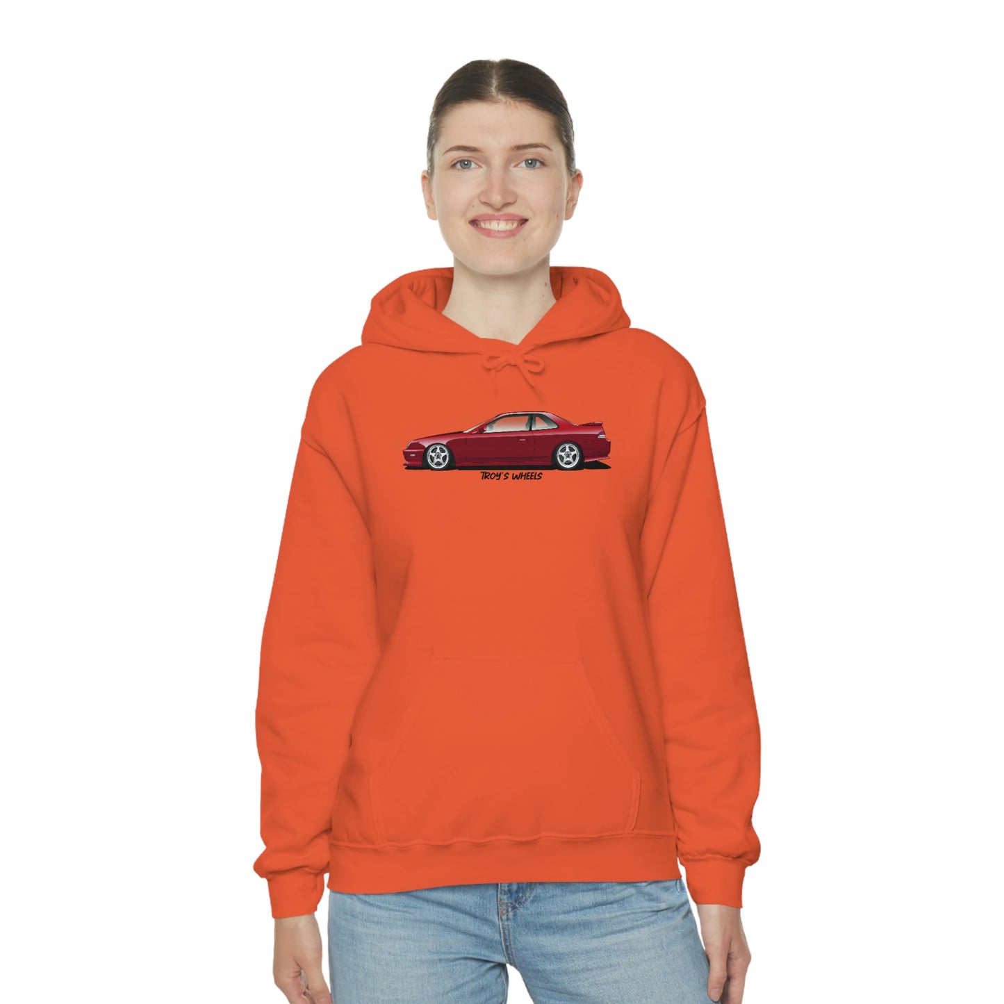 5G Prelude_Red_Silver 5 Spokes_Light Hoodie
