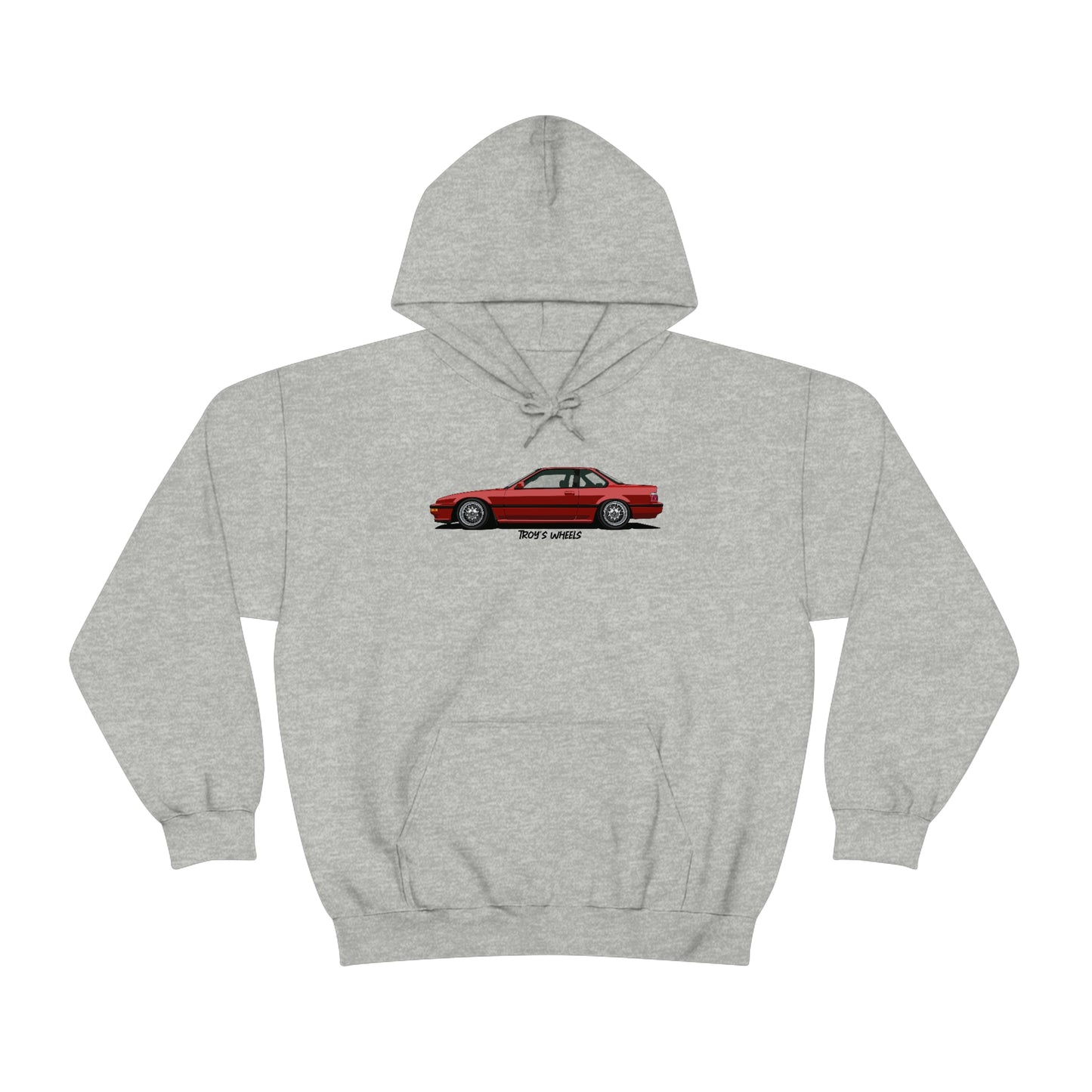3G Prelude_Red_Silver Mesh_Light Hoodie