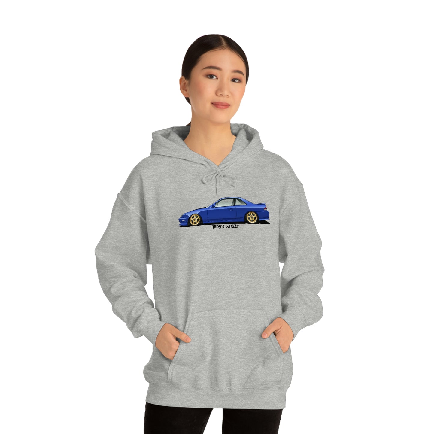 5G Prelude_Blue_Gold 5 Spokes_Light Hoodie