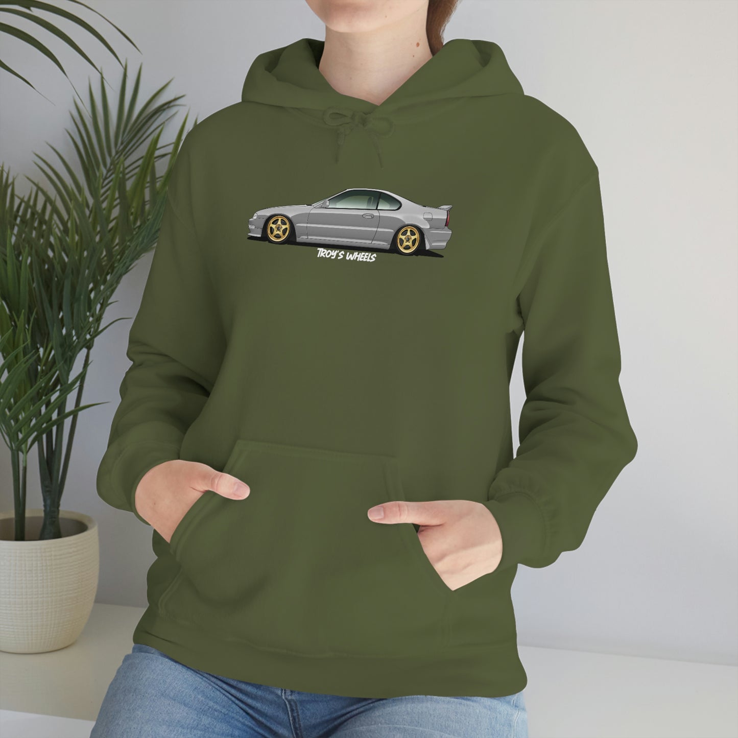 4G Prelude_Silver_Gold 5 Spokes_Dark Hoodie