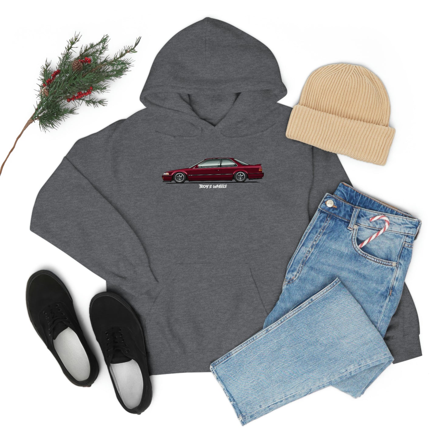 CB7 Accord_Red_6 Spoke_Dark Hoodie