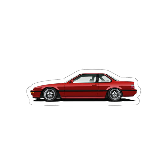 3G Prelude_Red_Silver Mesh_Sticker