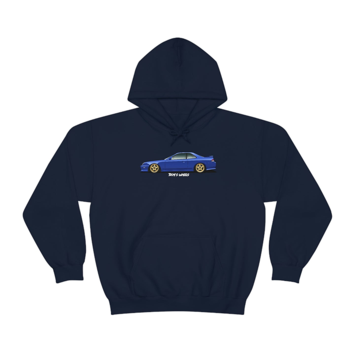 5G Prelude_Blue_Gold 5 Spokes_Dark Hoodie