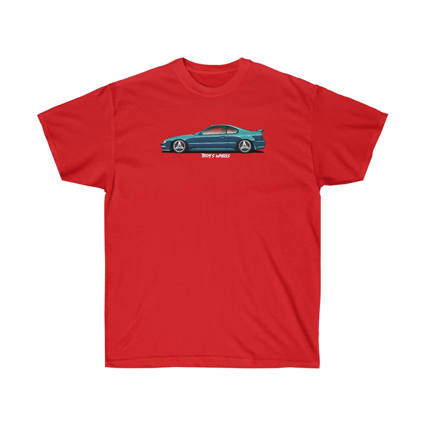 4G Prelude_Green_Silver 3 Spokes_Dark Tee