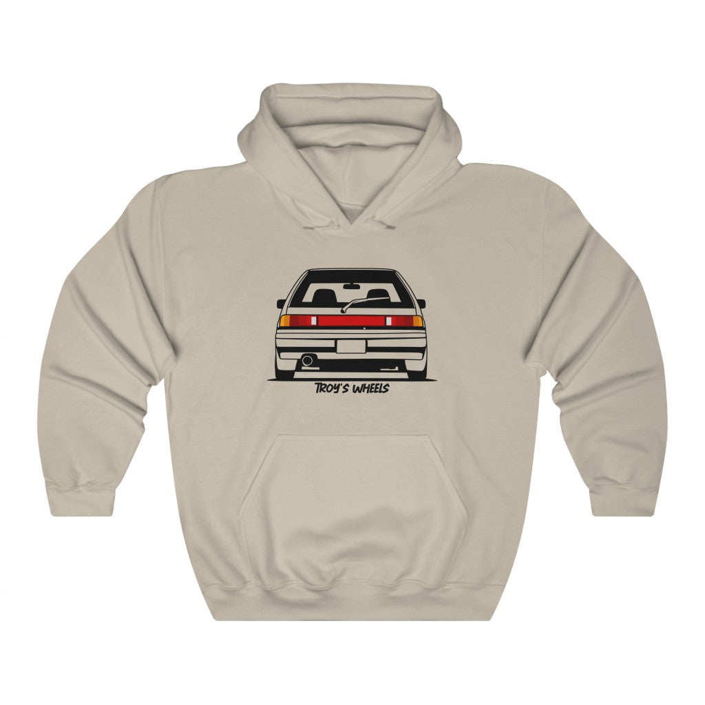 EF Civic_Rear_Black_Hoodie