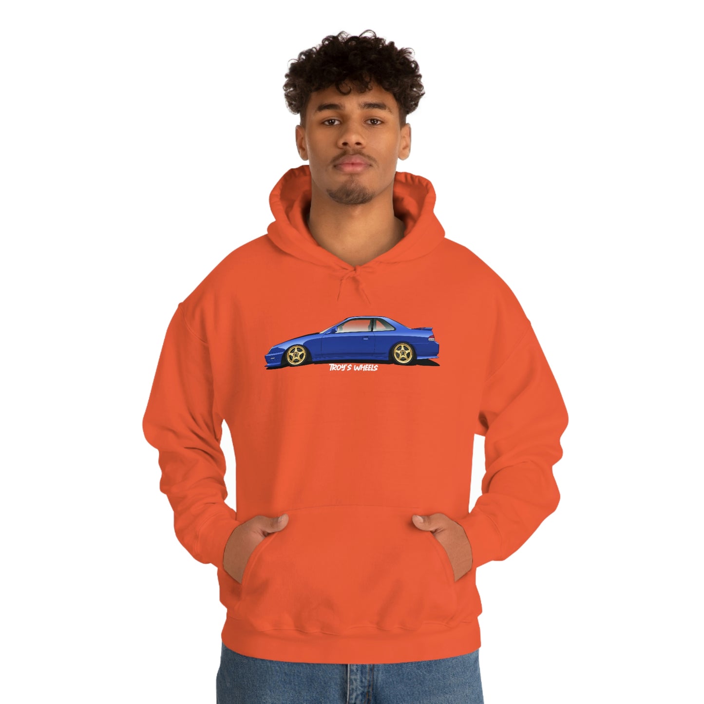 5G Prelude_Blue_Gold 5 Spokes_Dark Hoodie