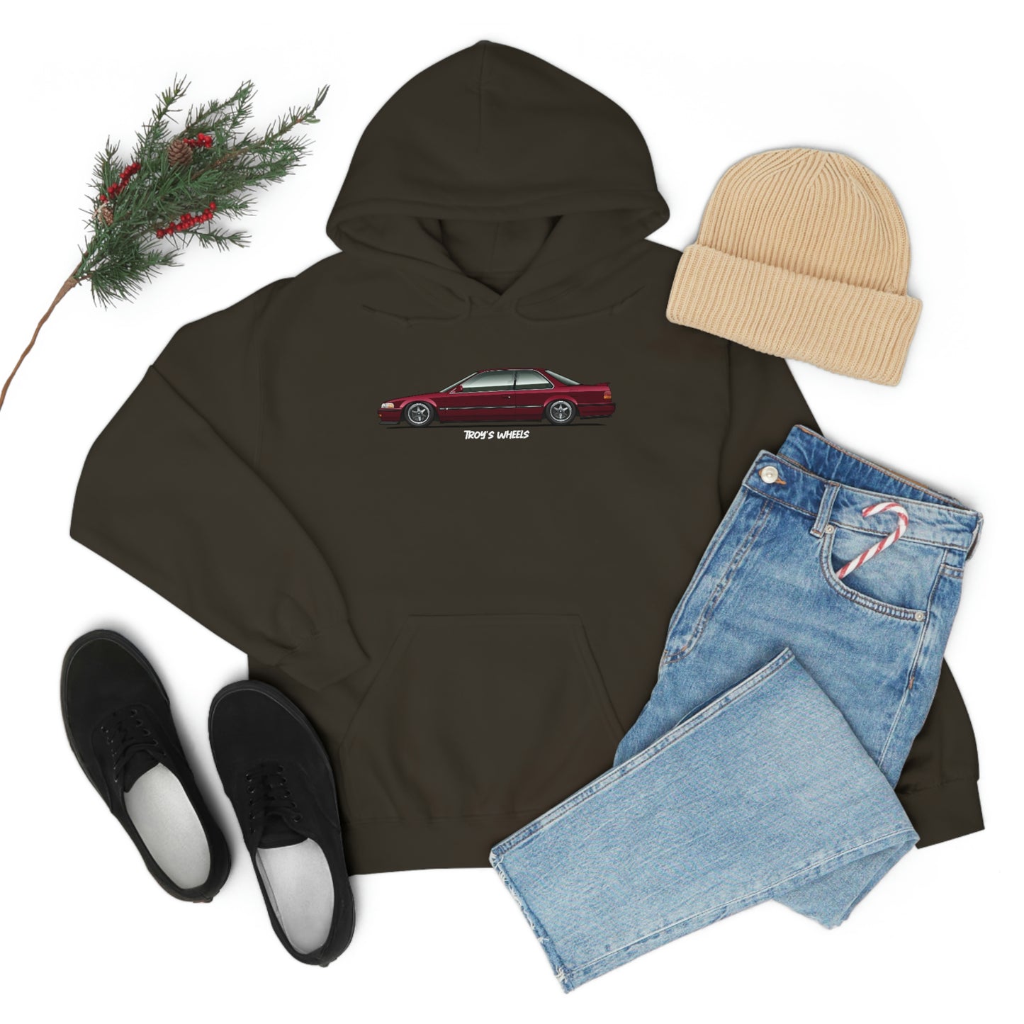 CB7 Accord_Red_6 Spoke_Dark Hoodie