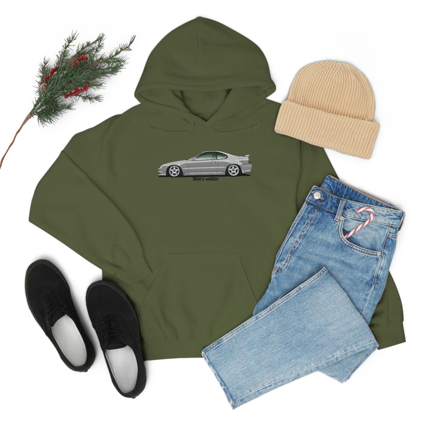 4G Prelude_Silver_Silver 5 Spokes_Light Hoodie