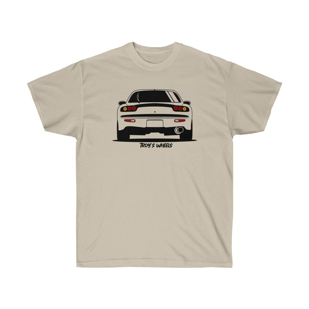 FD RX7_Black_Rear_Tee