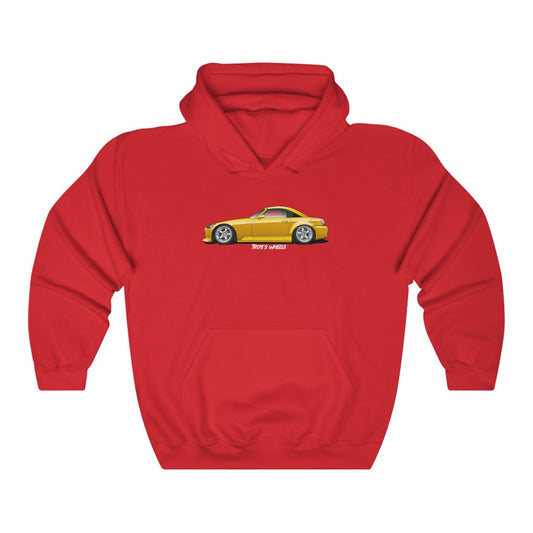 S2000_Yellow_Silver 5 Spokes_Dark Hoodie