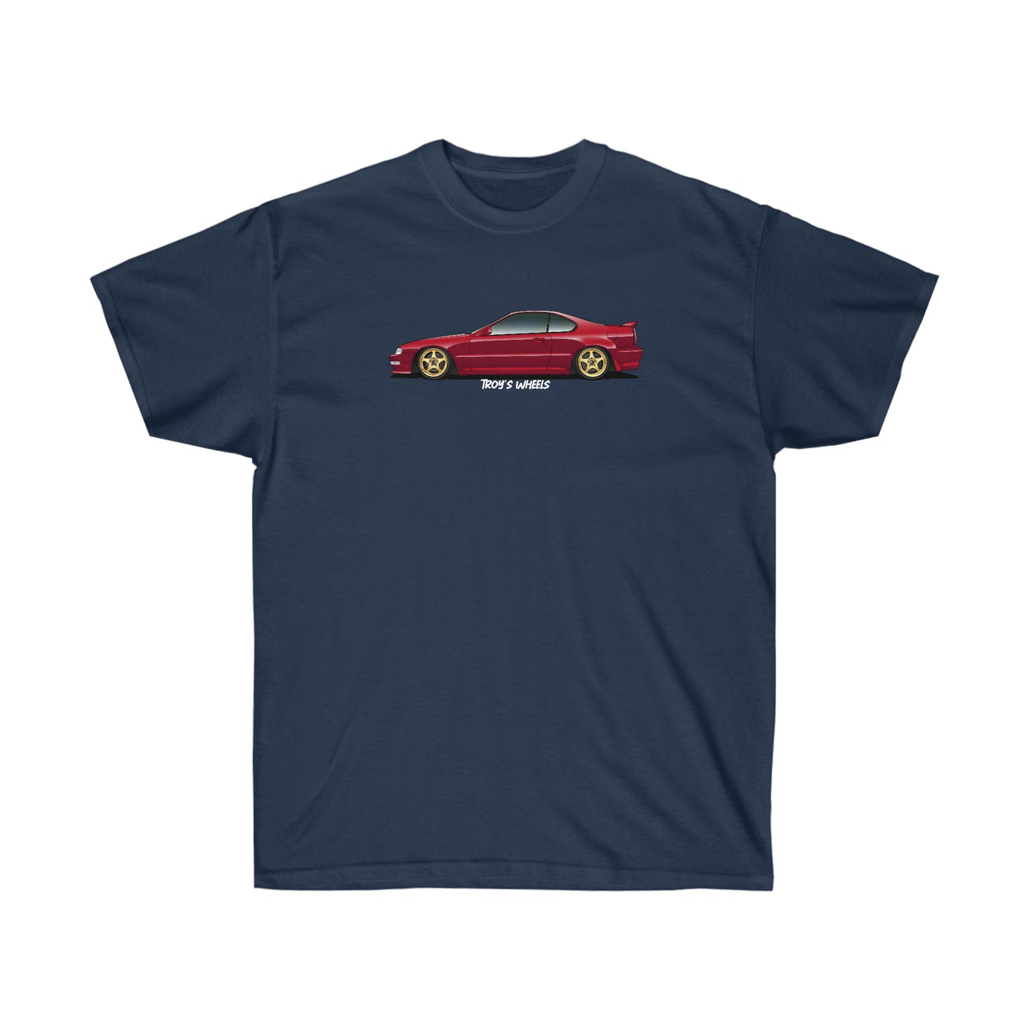 4G Prelude_Red_Gold 5 Spokes_Dark Tee