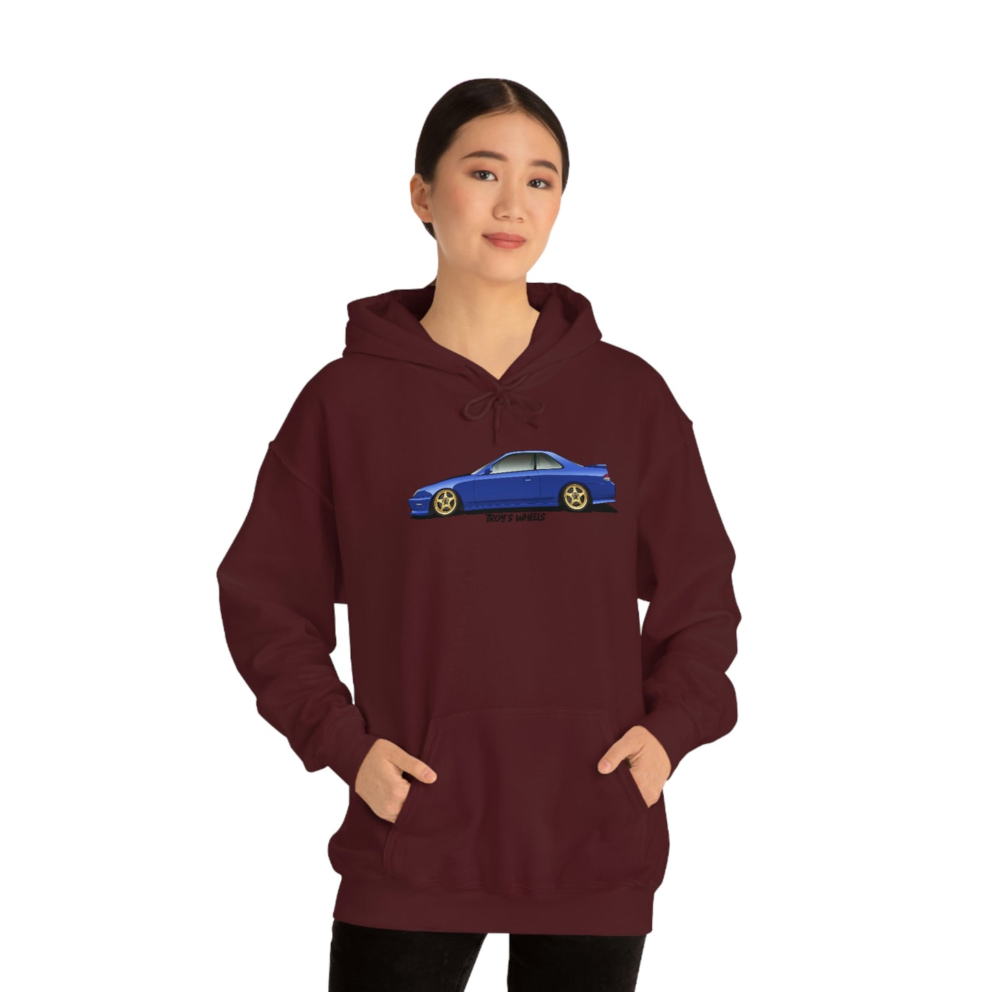5G Prelude_Blue_Gold 5 Spokes_Light Hoodie