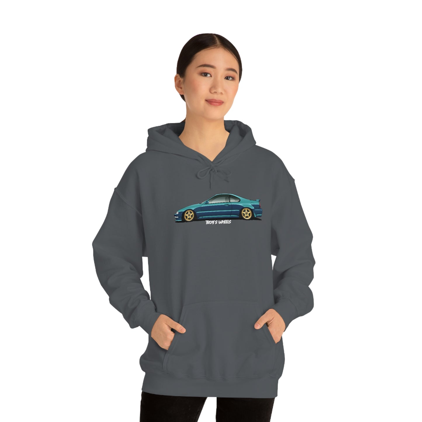 4G Prelude_Green_Gold 5 Spokes_Dark Hoodie