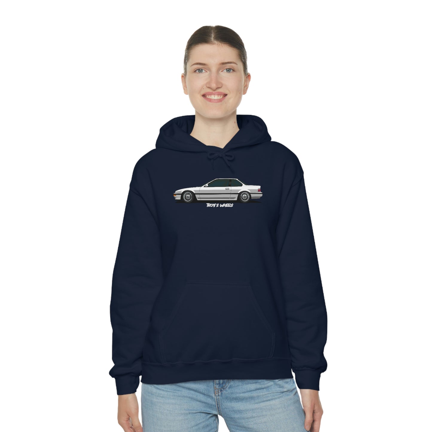 3G Prelude_White_Silver Mesh_Dark Hoodie