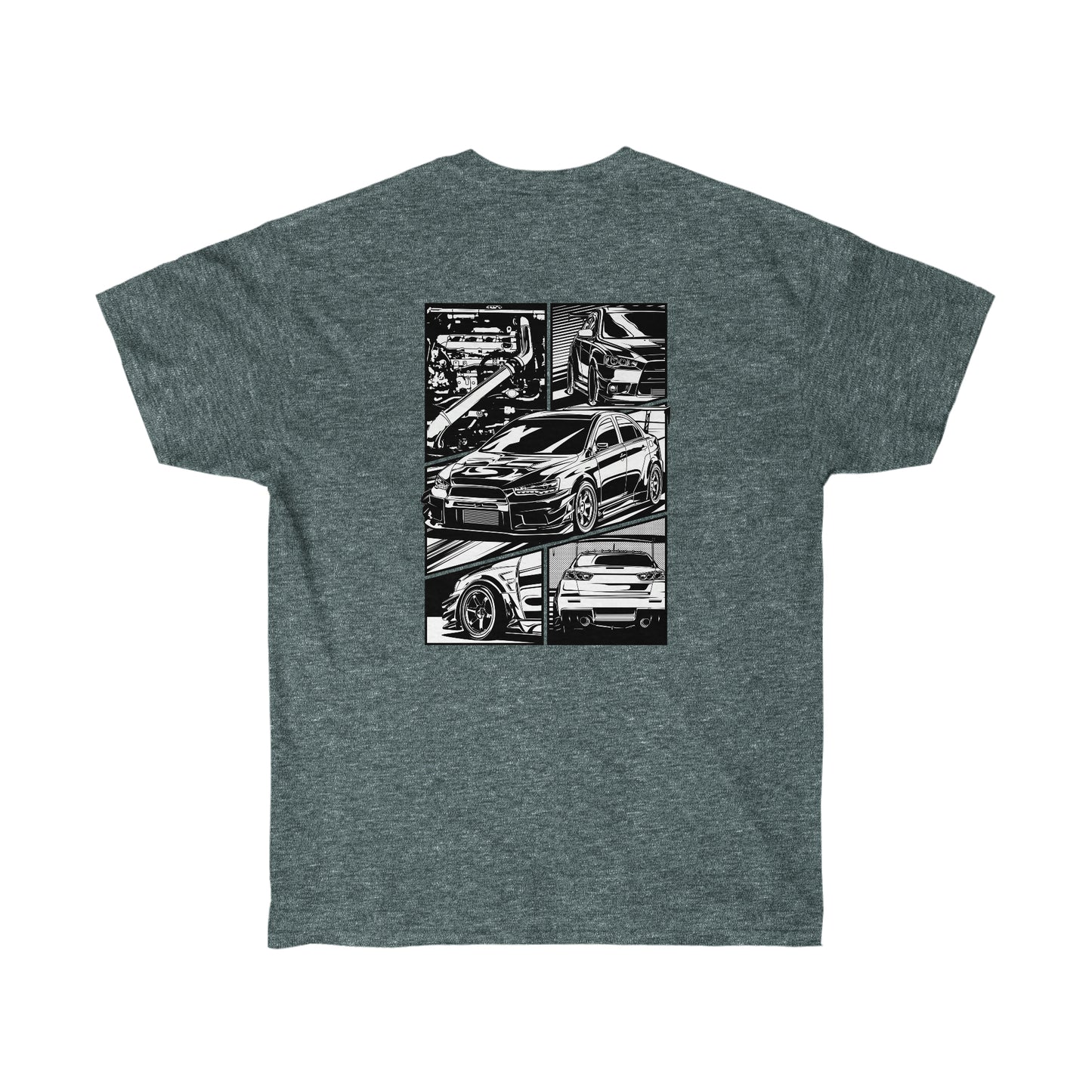 Mitsubishi Evolution X_Comic_Tee