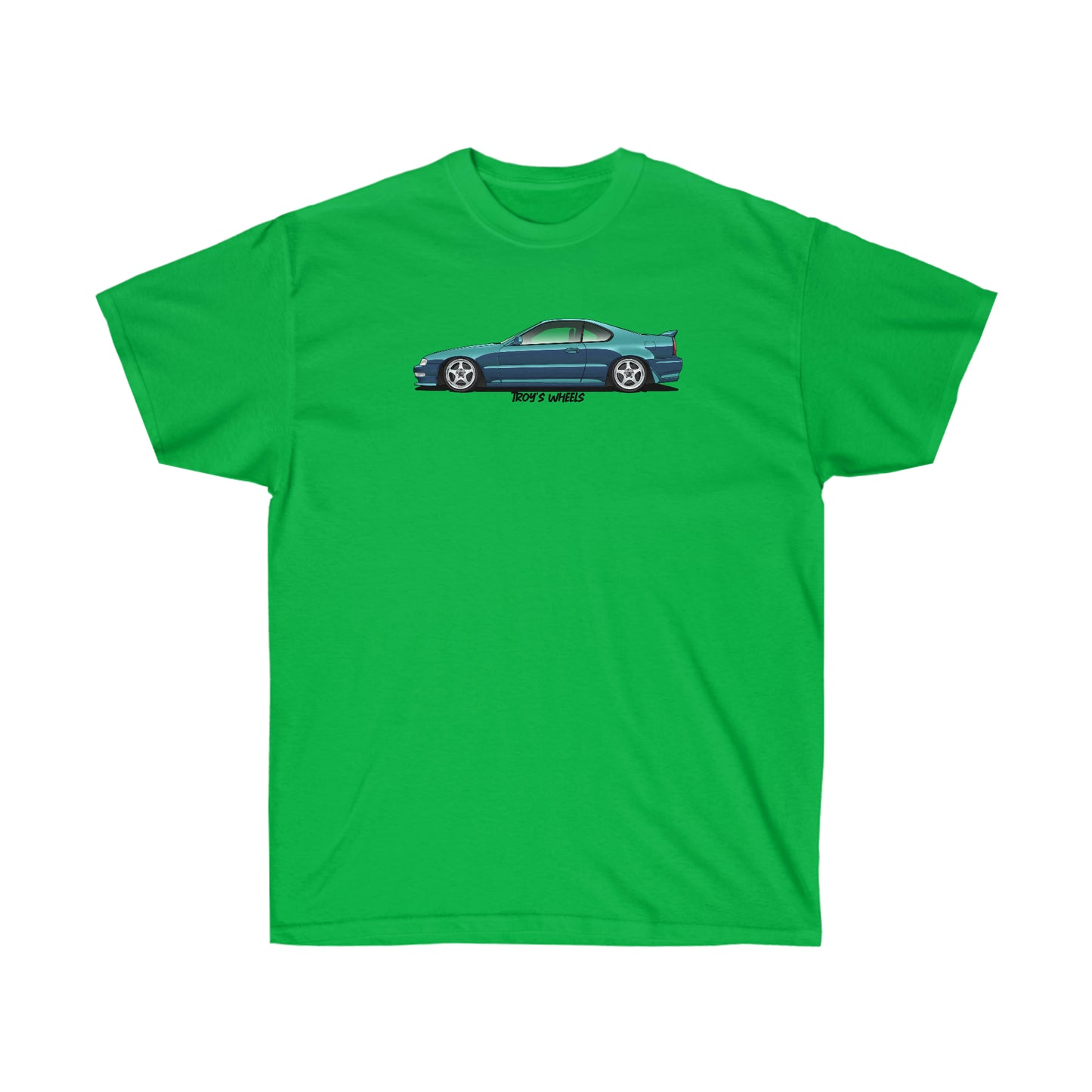 4G Prelude_Green_Silver 5 Spokes_Light Tee