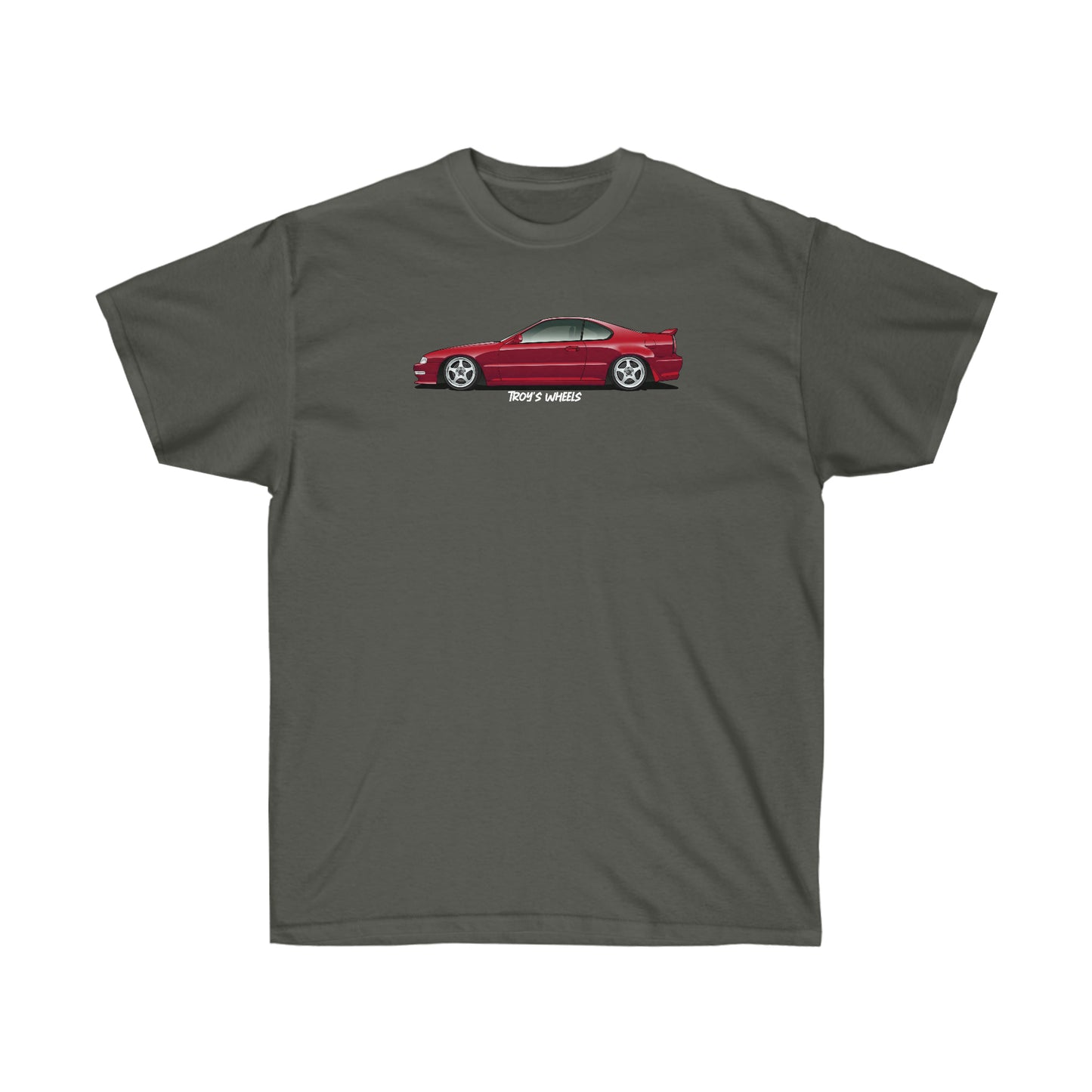 4G Prelude_Red_Silver 5 Spokes_Dark Tee