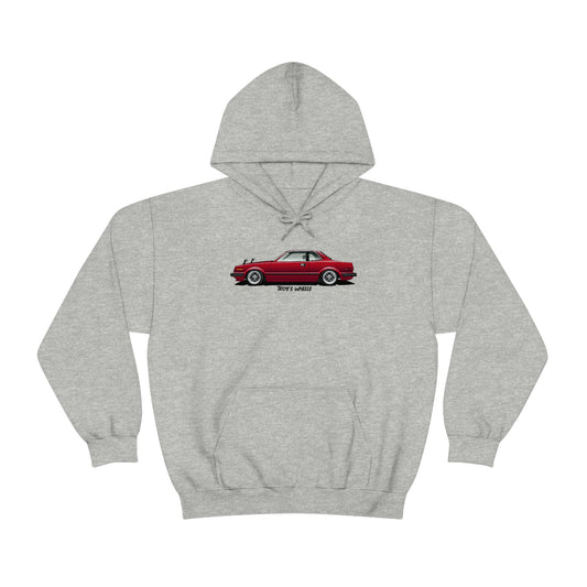 1G Prelude Red_4 Spoke Mesh_Light Hoodie