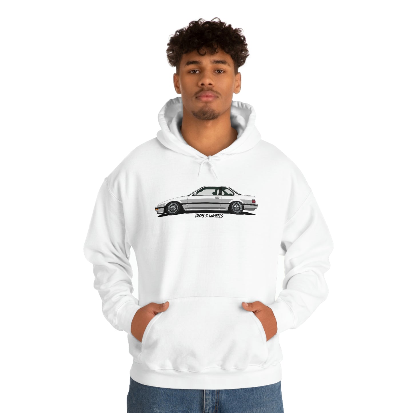 3G Prelude_White_Silver Mesh_Light Hoodie