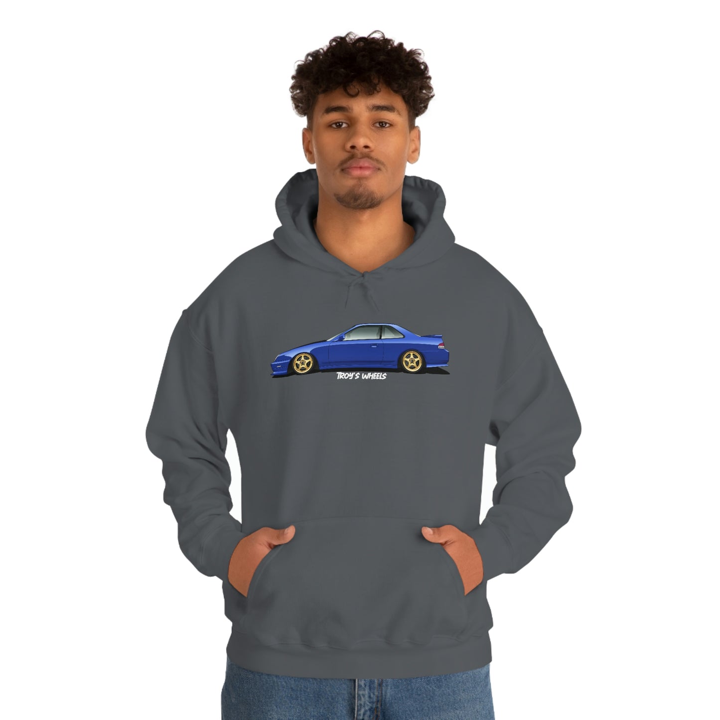 5G Prelude_Blue_Gold 5 Spokes_Dark Hoodie