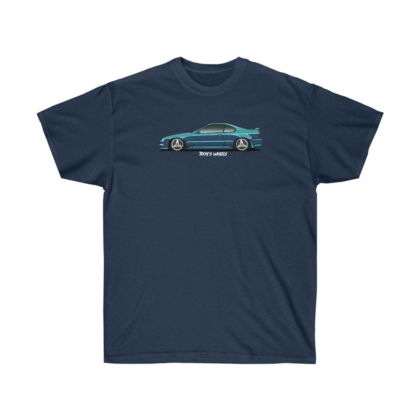 4G Prelude_Green_Silver 3 Spokes_Dark Tee