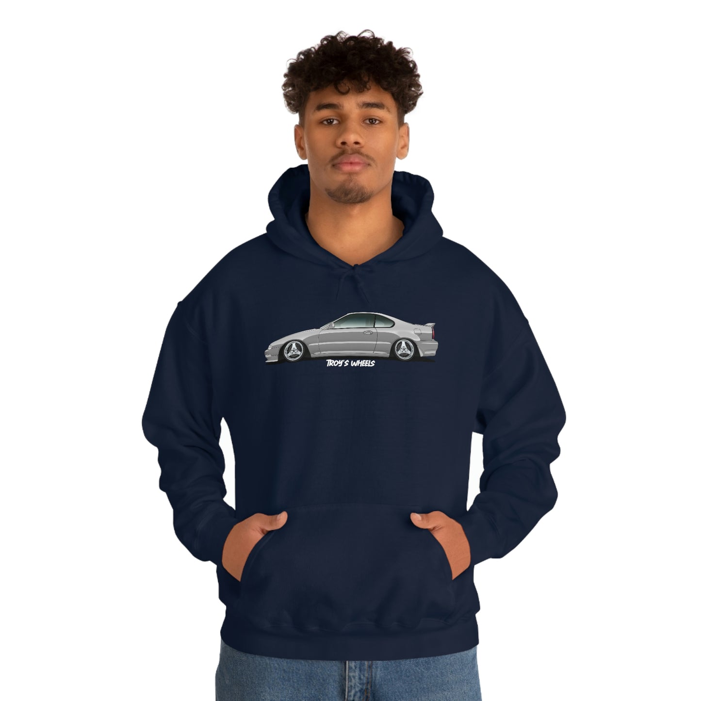 4G Prelude_Silver_Silver 3 Spokes_Dark Hoodie