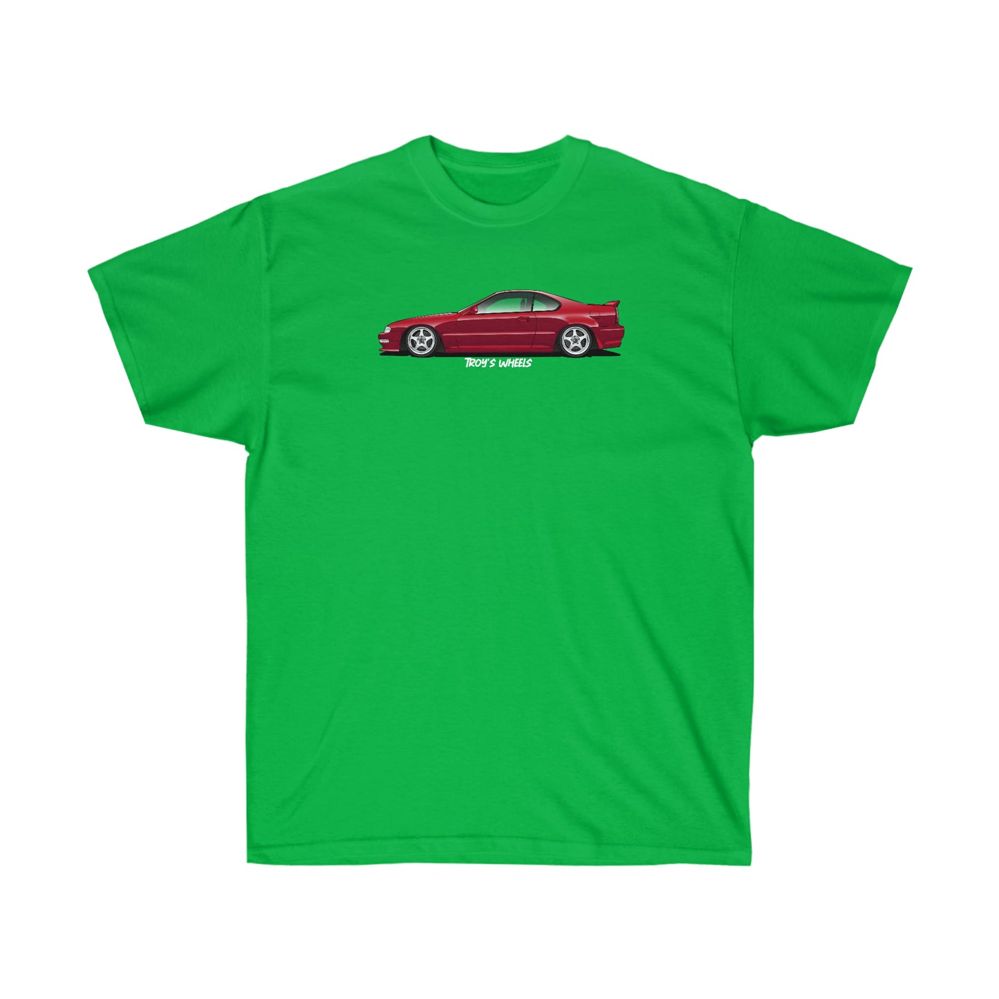 4G Prelude_Red_Silver 5 Spokes_Dark Tee