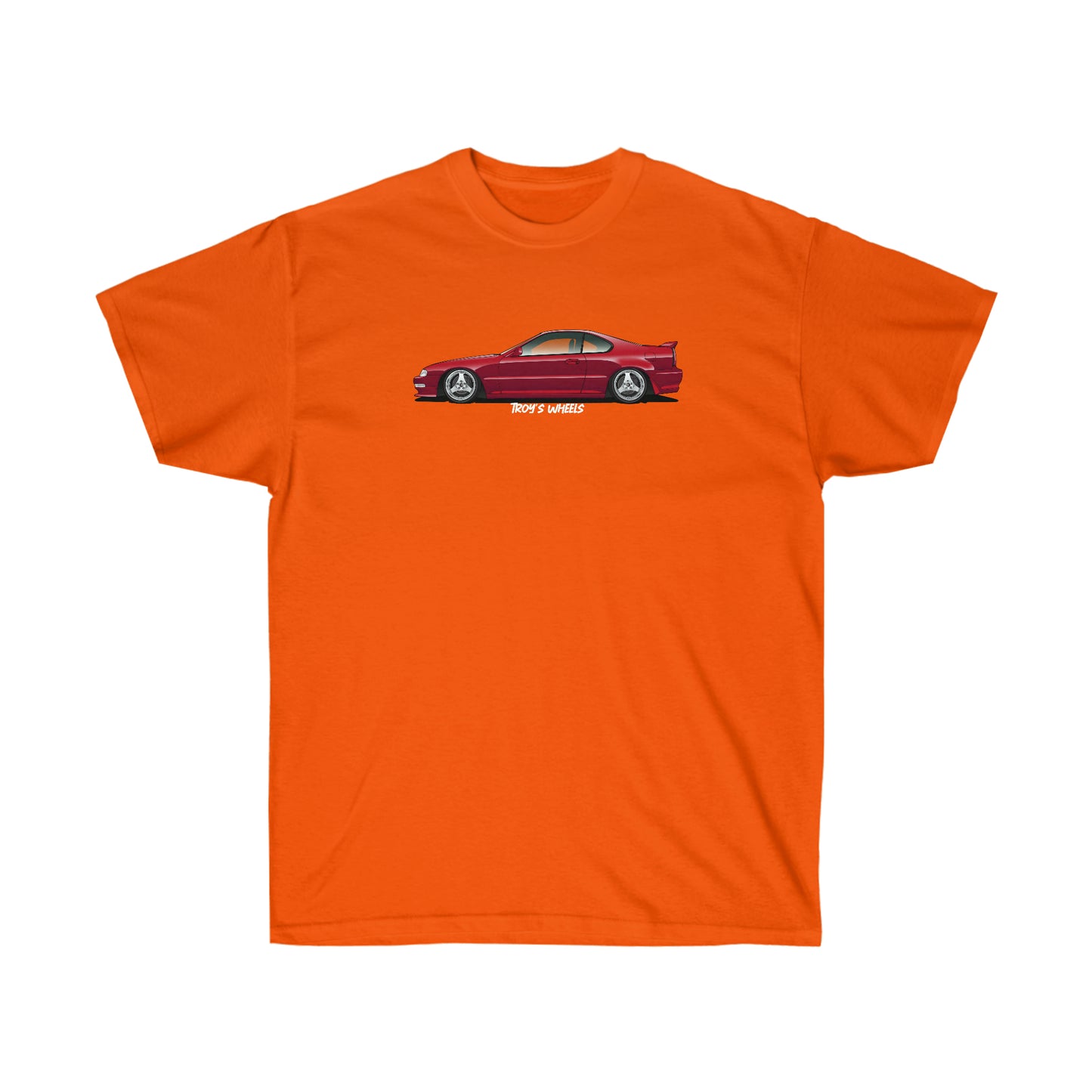 4G Prelude_Red_Silver 3 Spokes_Dark Tee