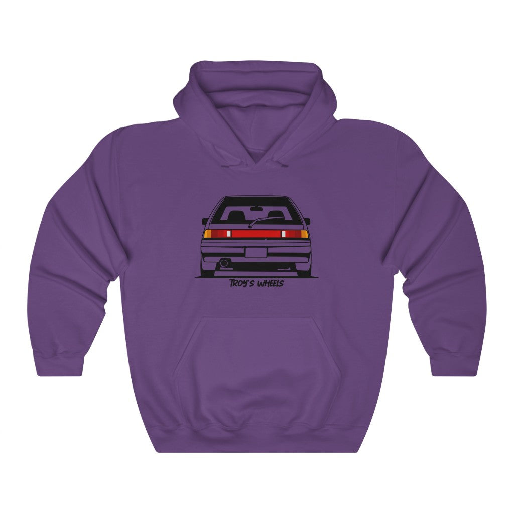 EF Civic_Rear_Black_Hoodie