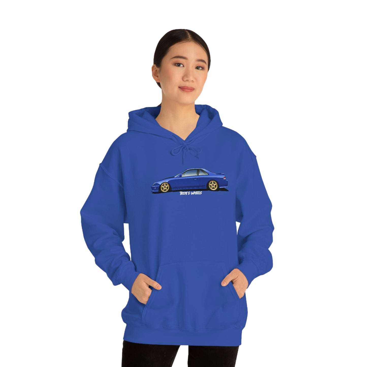 5G Prelude_Blue_Gold 5 Spokes_Dark Hoodie