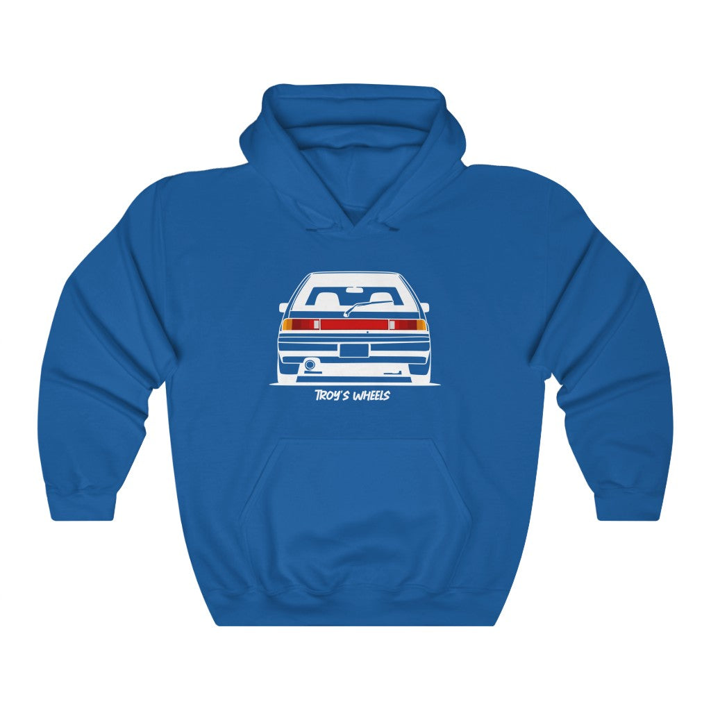 EF Civic_Rear_White_Hoodie