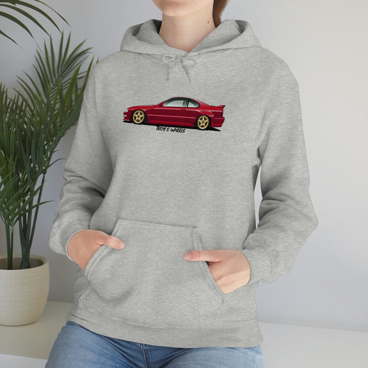 4G Prelude_Red_Gold 5 Spokes_Light Hoodie