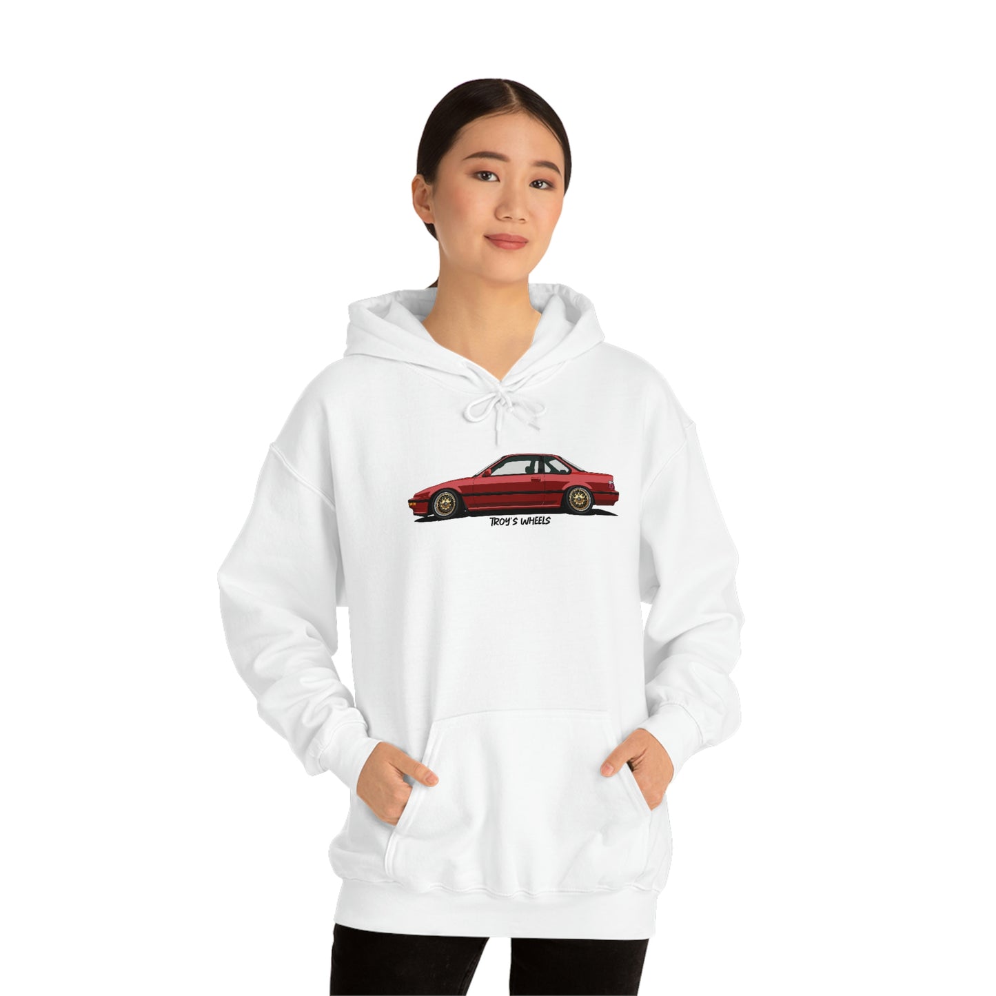 3G Prelude_Red_Gold Mesh_Light Hoodie