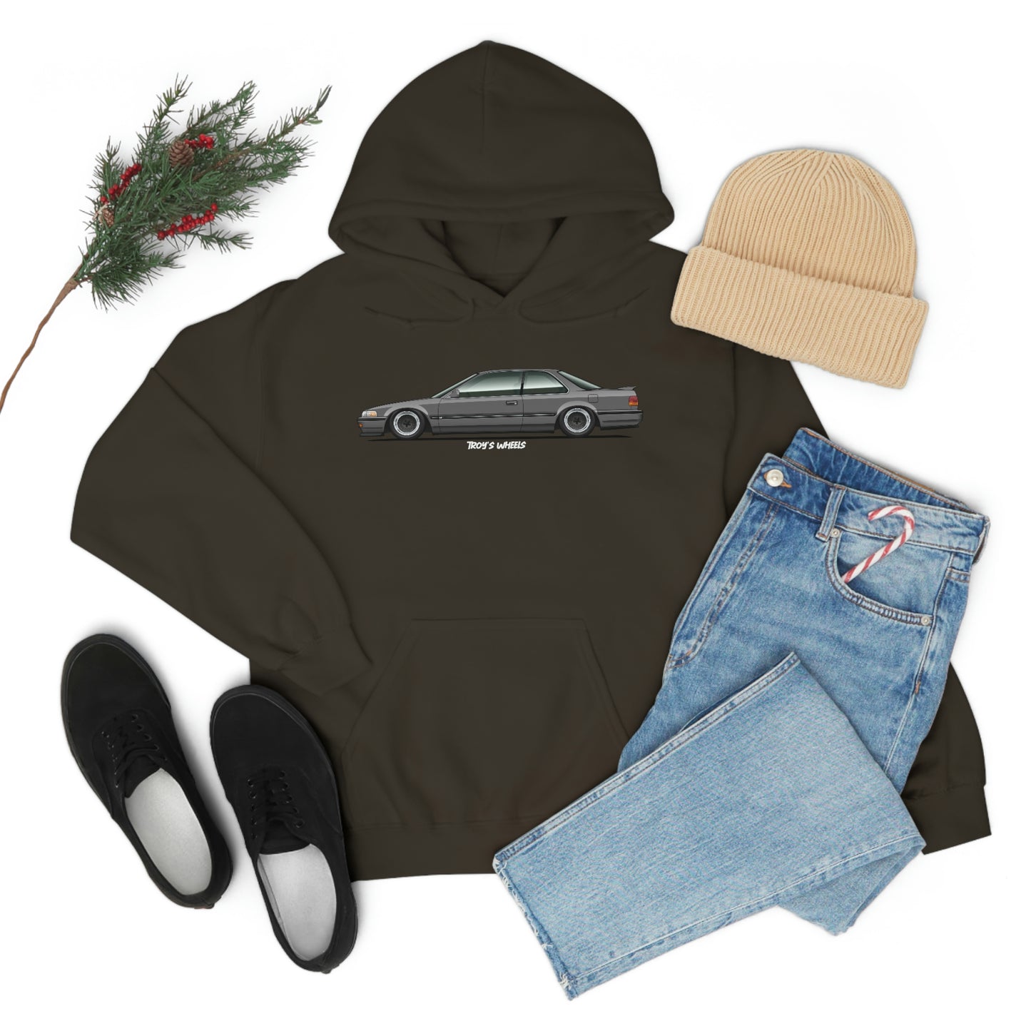 CB7 Accord_Grey_Mesh_Dark Hoodie