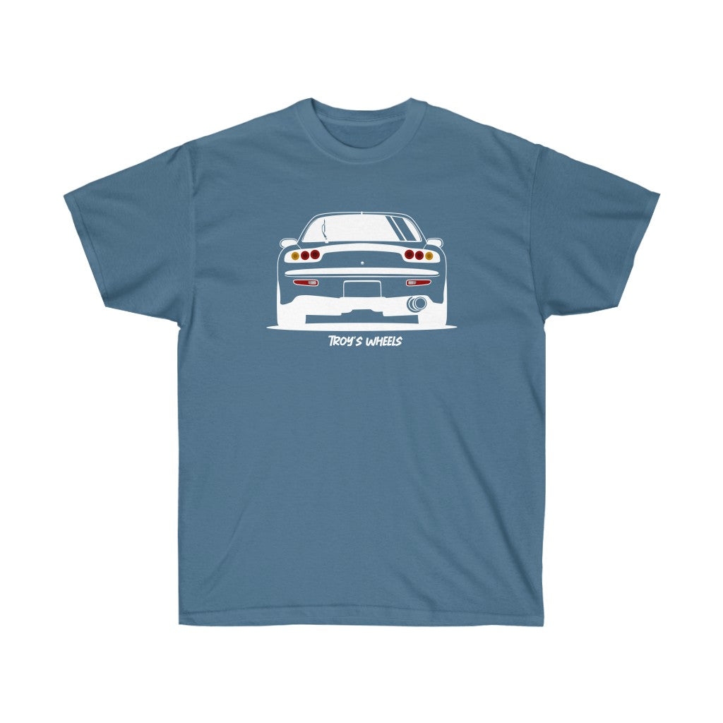 FD RX7_White_Rear_Tee