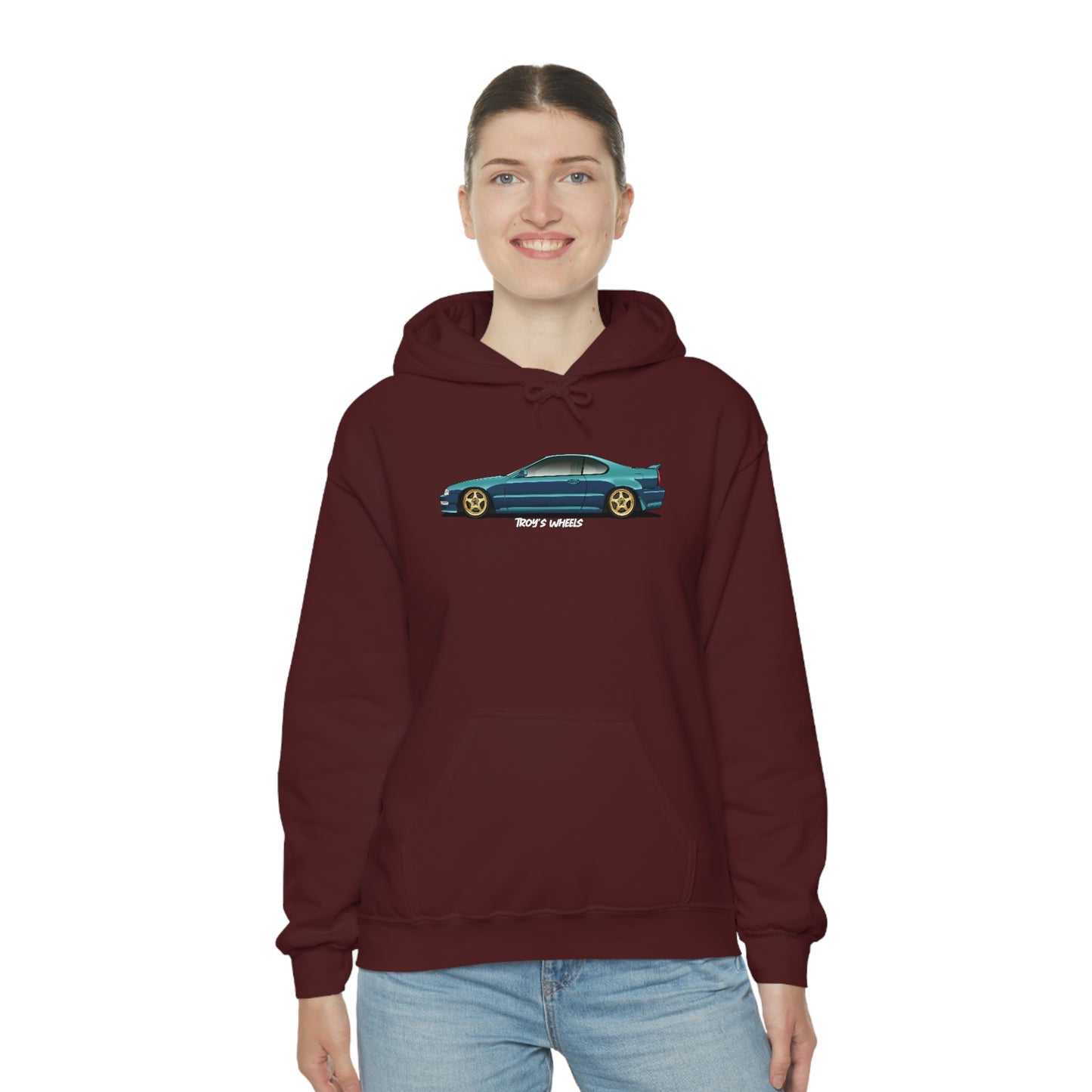 4G Prelude_Green_Gold 5 Spokes_Dark Hoodie