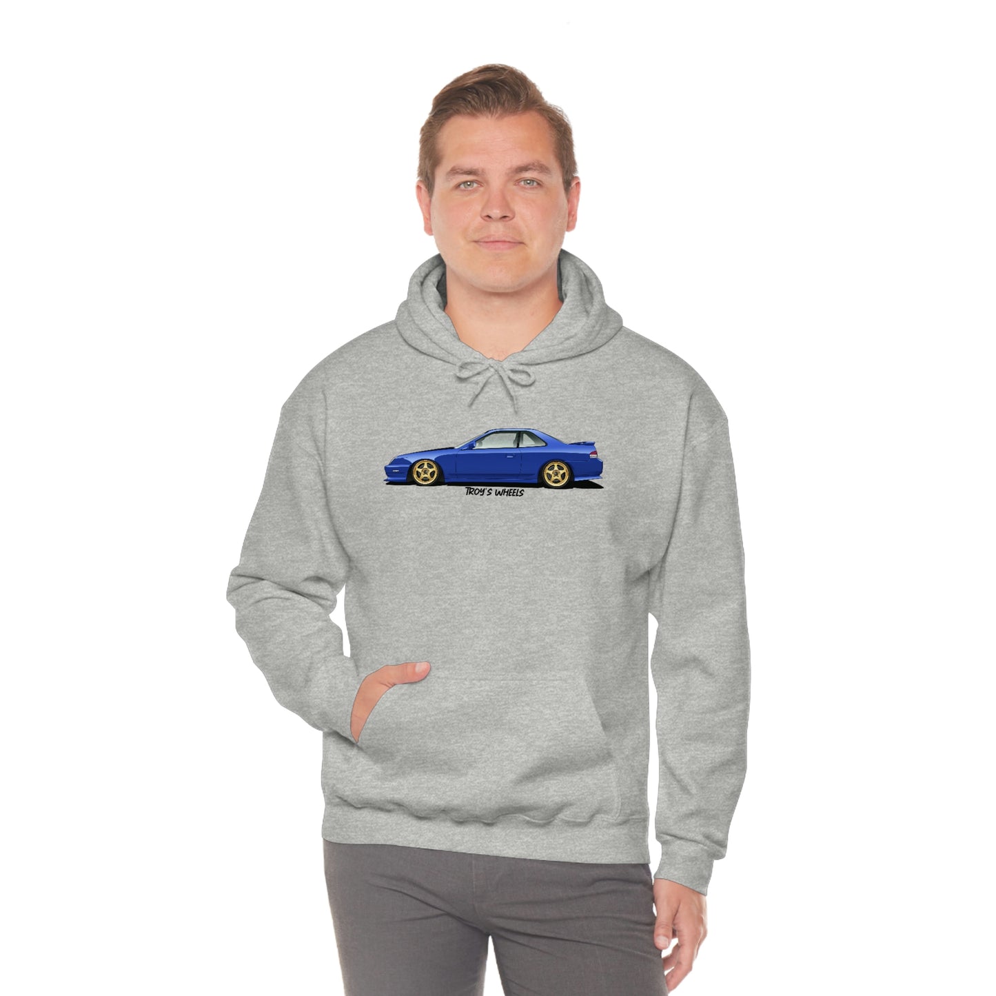 5G Prelude_Blue_Gold 5 Spokes_Light Hoodie