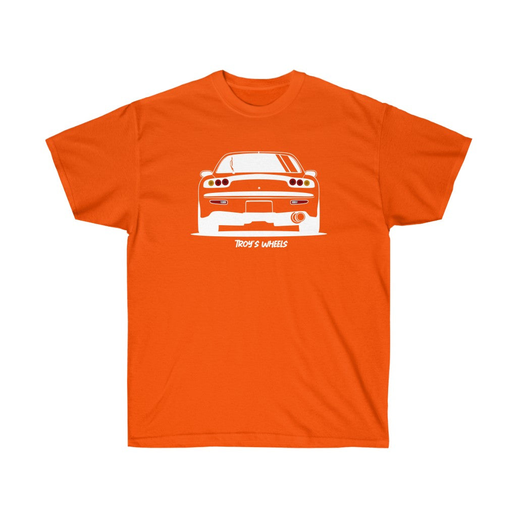 FD RX7_White_Rear_Tee