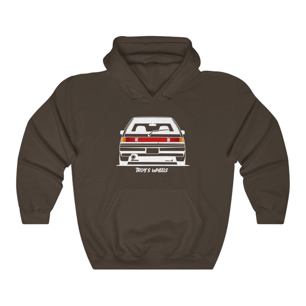 EF Civic_Rear_White_Hoodie