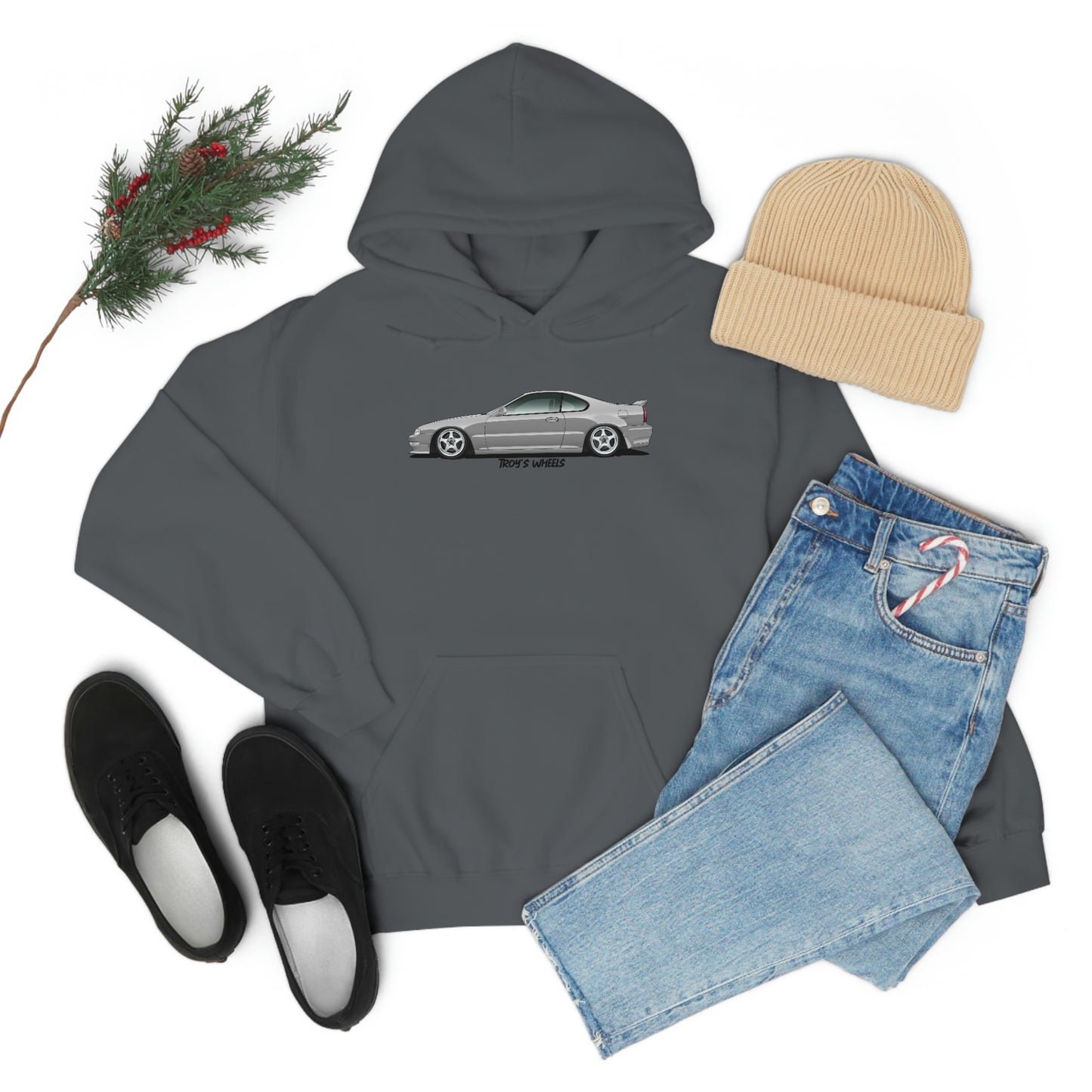 4G Prelude_Silver_Silver 5 Spokes_Light Hoodie