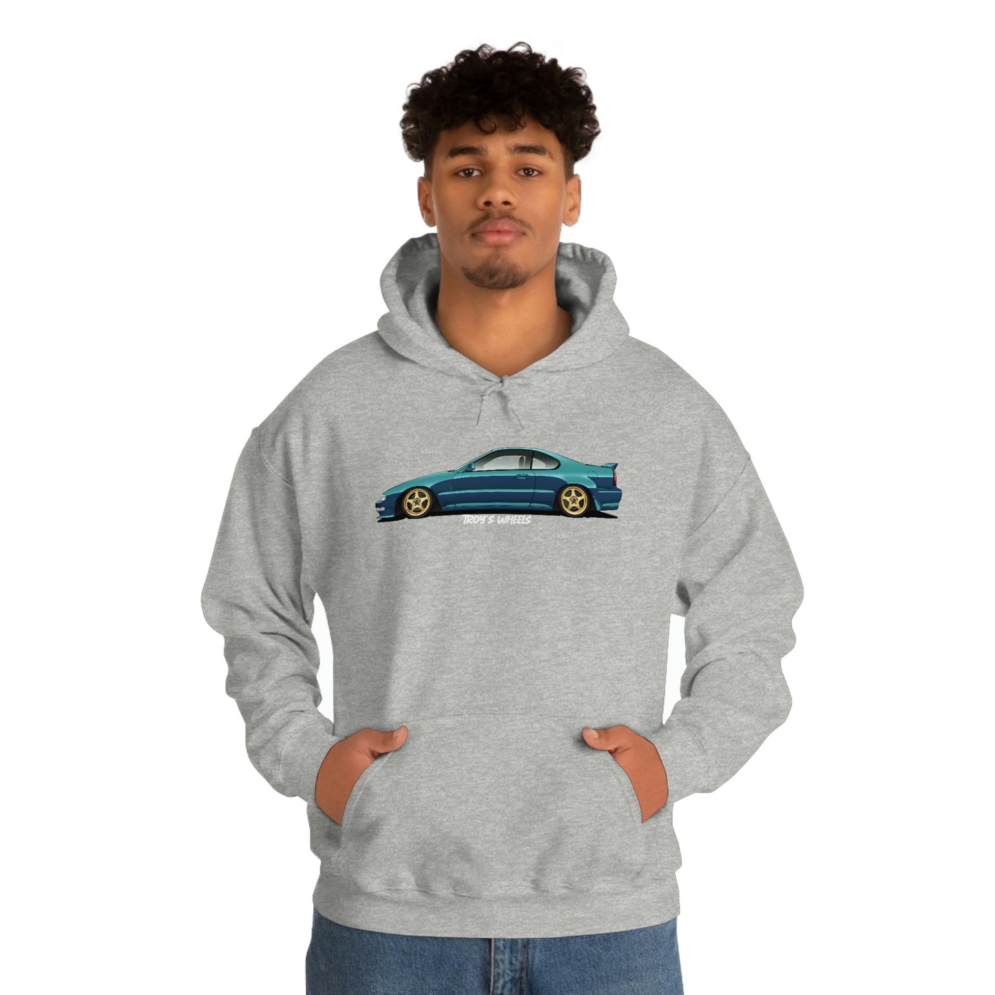 4G Prelude_Green_Gold 5 Spokes_Dark Hoodie