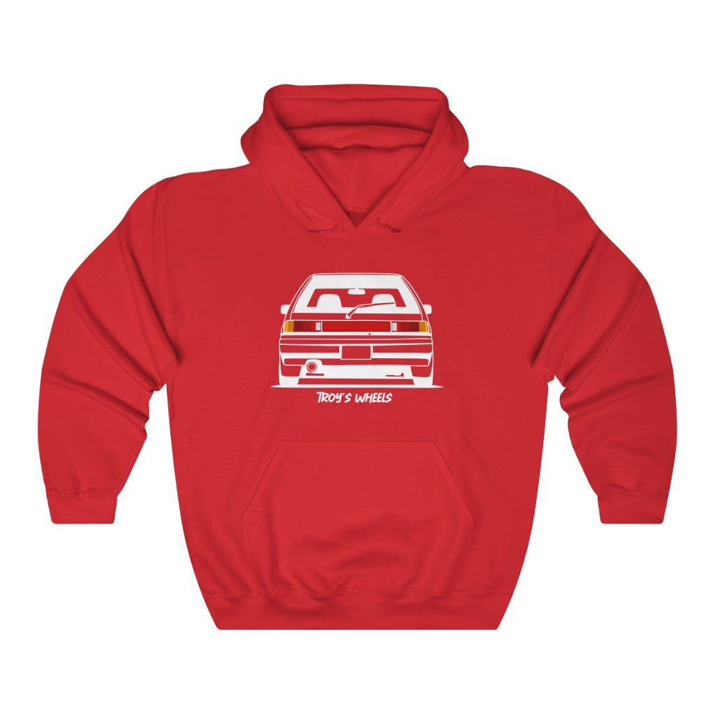 EF Civic_Rear_White_Hoodie