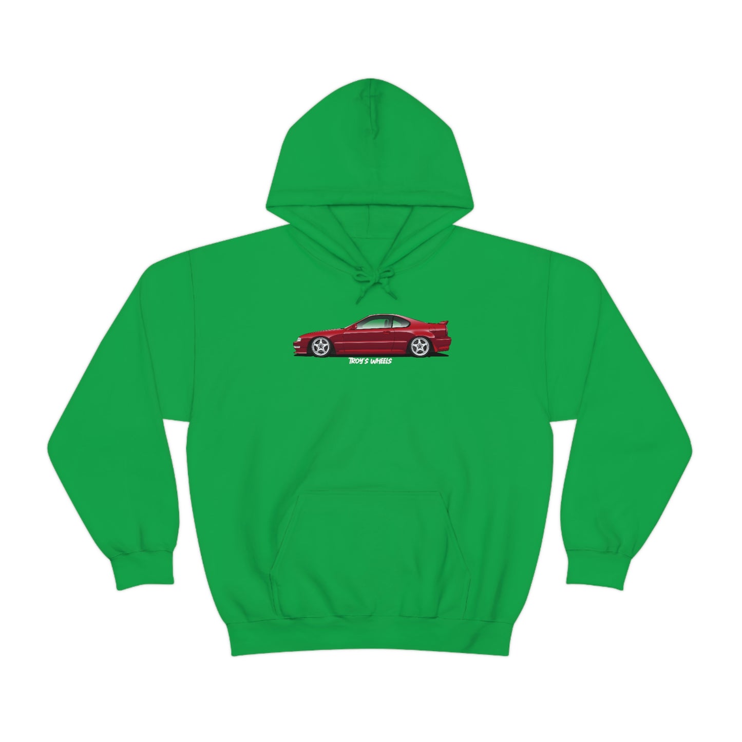 4G Prelude_Red_Silver 5 Spokes_Dark Hoodie