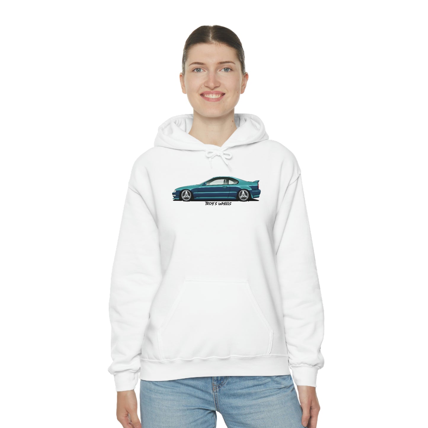 4G Prelude_Green_Silver 3 Spokes_Light Hoodie