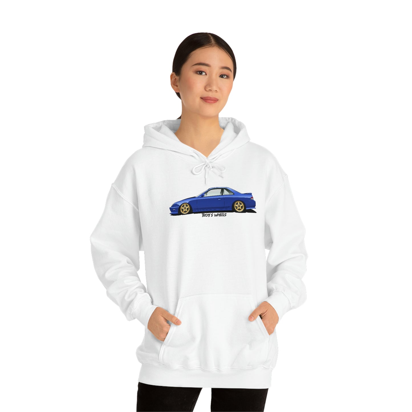 5G Prelude_Blue_Gold 5 Spokes_Light Hoodie