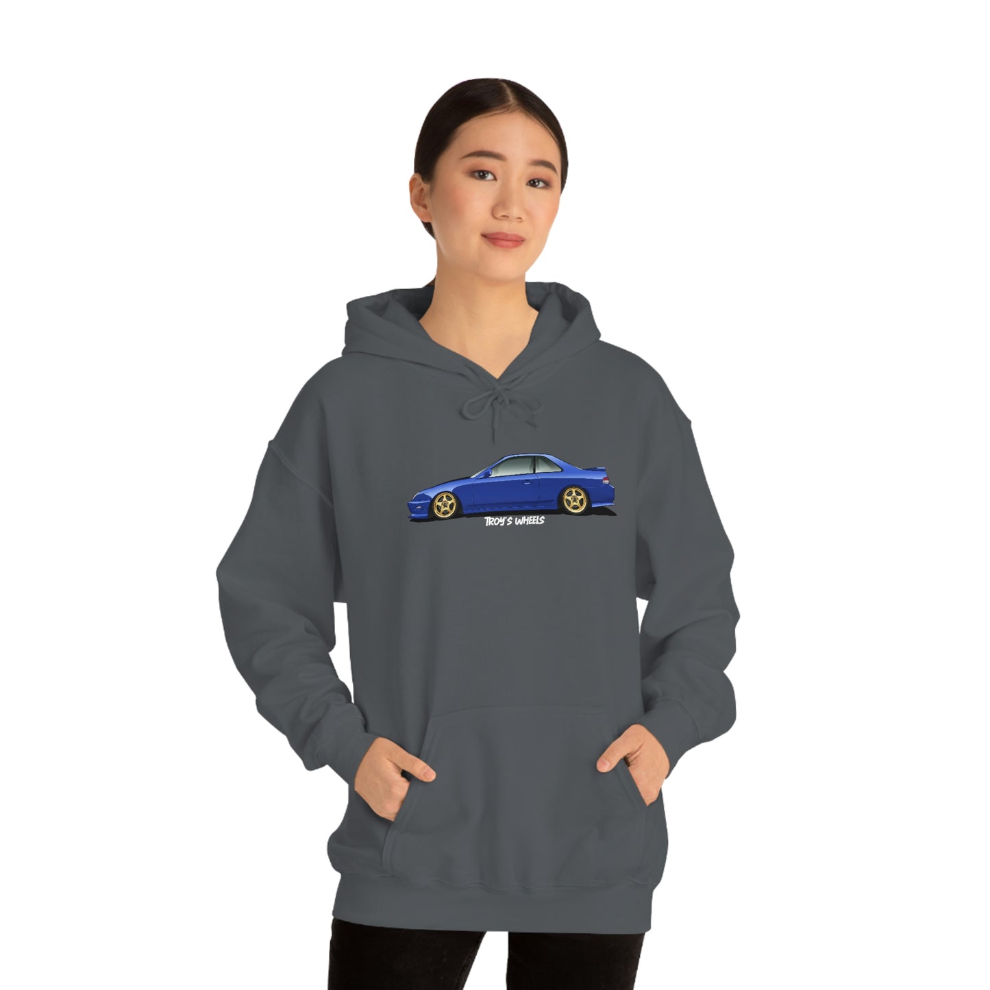 5G Prelude_Blue_Gold 5 Spokes_Dark Hoodie